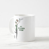 Mug Ventilateur de football Avatar personnalisé #1 (Devant gauche)