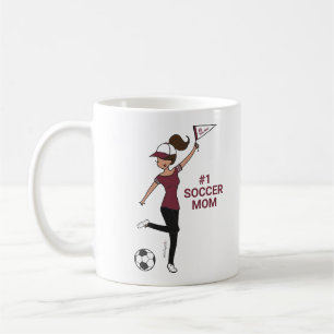 Mug Ventilateur de football Avatar personnalisé #1