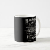 Mug Ventilateur de pilote d'hélicoptère Blackhawk Euh  (Devant droit)