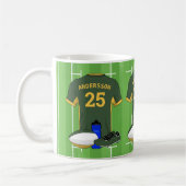 Mug Ventilateur de rugby personnalisé DGY (Gauche)