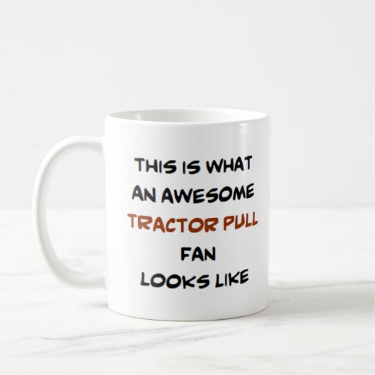 Mug ventilateur de traction tracteur, génial (Gauche)