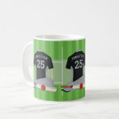 Mug Ventilateur/joueur de cricket (BLSL) (Devant gauche)