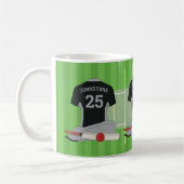 Mug Ventilateur/joueur de cricket (BLSL) (Gauche)