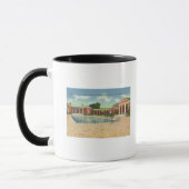 Mug Ventilation de Loisirs Vue cour intérieure et pisc (Gauche)