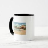 Mug Ventilation de Loisirs Vue cour intérieure et pisc (Devant gauche)