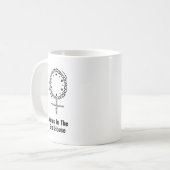 Mug Vénus dans l'astrologie de la 2e Maison Valeur per (Devant gauche)