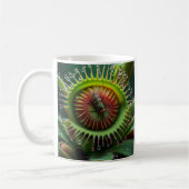 Mug Vénus Flytrap Floral Vert et Rouge (Gauche)