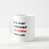 Mug ver de bibliothèque, non abonné (Devant gauche)