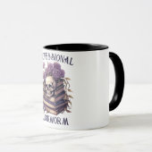 Mug Ver de bibliothèque professionnel (Devant droit)
