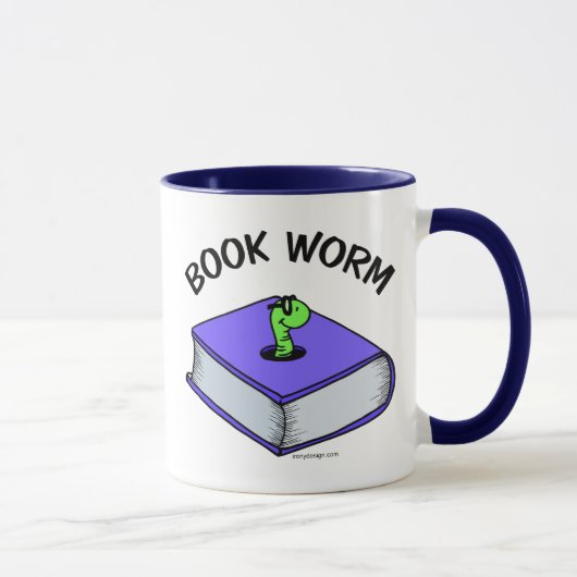 Mug Ver de livre (Droite)