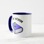 Mug Ver de livre (Devant gauche)