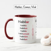 Mug Verbes espagnols enseignement