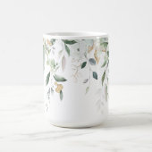 Mug Verdure botanique aux accents d'or (Centre)