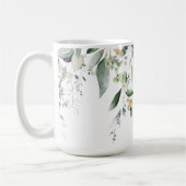 Mug Verdure botanique aux accents d'or (Gauche)