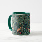 Mug VERDURE, Hares d'ANIMAUX FORESTIERS, Renard, Flora (Devant gauche)