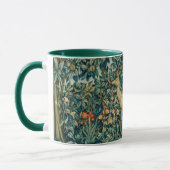 Mug VERDURE, LES ANIMAUX FORESTIERS FONT Noël Floral (Gauche)