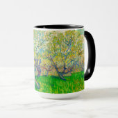 Mug Verger en fleurs de Vincent van Gogh (Devant droit)