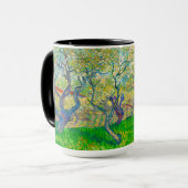 Mug Verger en fleurs de Vincent van Gogh (Devant gauche)