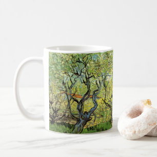 Mug Verger en fleurs par Vincent van Gogh