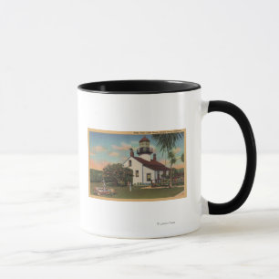 Mug Verger Pacifique, CA - vue de phare de Pinos de