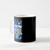 Mug Vérification Bleue J'avais 6 ans Maintenant J'ai 7 (Devant gauche)