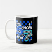 Mug Vérification Bleue J'avais 6 ans Maintenant J'ai 7 (Gauche)