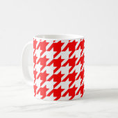Mug Vérification de la position de base rouge et blanc (Devant gauche)