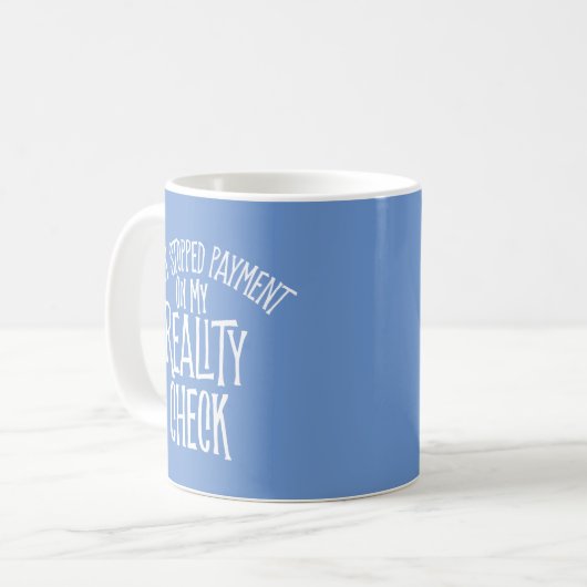 Mug Vérification de la réalité (Devant gauche)