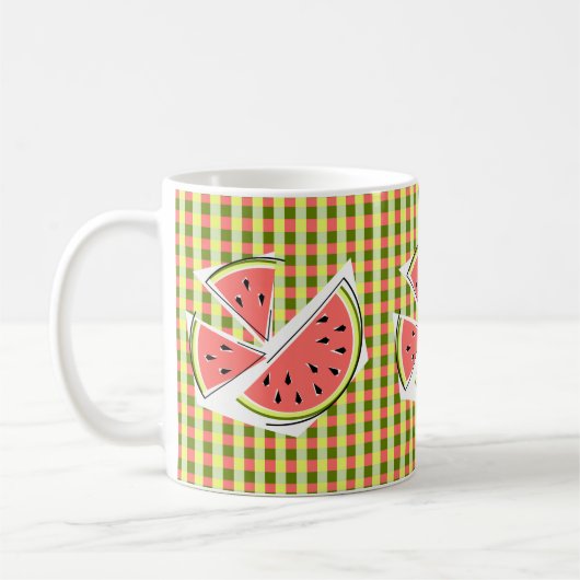 Mug Vérification des pièces de pastèque (Gauche)