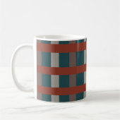 Mug Vérifications carreaux colorés  (Gauche)