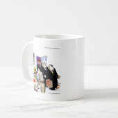 Mug Vérifications fiscales IRS drôle (Devant gauche)