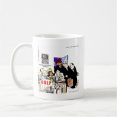 Mug Vérifications fiscales IRS drôle (Gauche)