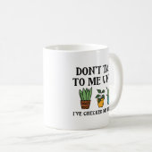 Mug Vérifié mes Plantes (Devant droit)