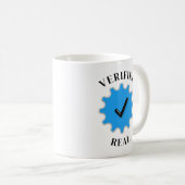 Mug Vérifié réel (Devant droit)