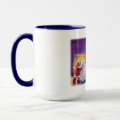 Mug Vérifier deux fois Père Noël (Gauche)