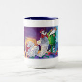 Mug Vérifier deux fois Père Noël (Centre)