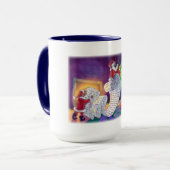 Mug Vérifier deux fois Père Noël (Devant gauche)