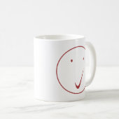 Mug Vérifier la face - Tick, Transp/Red. (Devant droit)