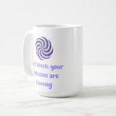 Mug Vérifier les faits : vos illusions montrent (Devant gauche)