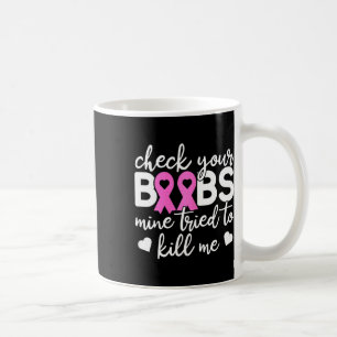 Mug Vérifiez votre Boo Bees Breast Cancer Awareness Co