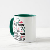 Mug Vérifiez votre elfe avant de vous débarrasser de v (Devant gauche)
