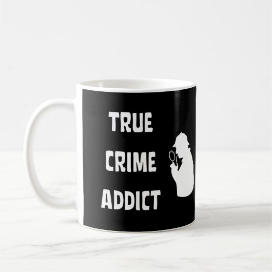 Mug Véritable adepte du crime (Gauche)