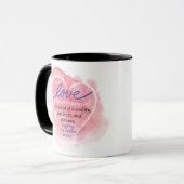 Mug Véritable Amour (Devant gauche)