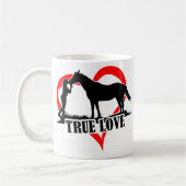 Mug Véritable Amour (Cheval) (Gauche)