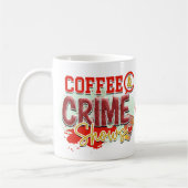 Mug Véritable crime Jeu de sang éclaboussure Meurtre M (Gauche)