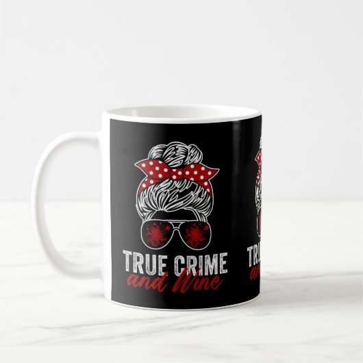 Mug Véritable Criminalité Et Vin (Gauche)