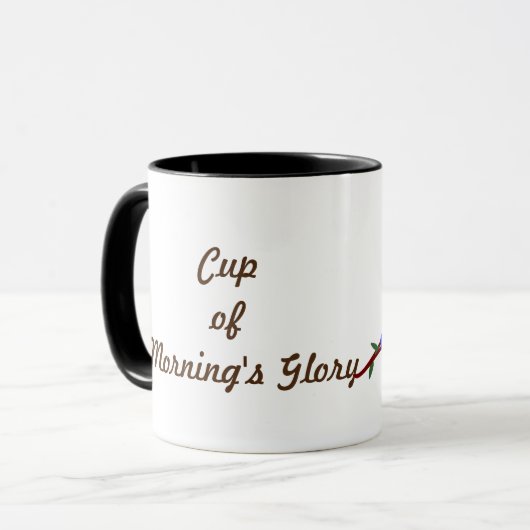 Mug Véritable gloire du matin (Devant gauche)