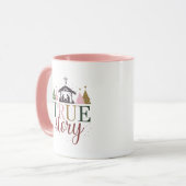 Mug Véritable histoire Bible de Noël Verse (Devant gauche)