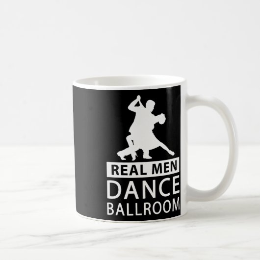 Mug Véritable Homme Danse Salle De Bal Chemise Danse S (Droite)