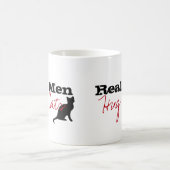 Mug Véritable Homme Gros Chats Kitty Love Drôle (Centre)